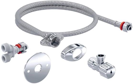 ARDEBO.de Geberit Wasseranschlussset für UP-Spülkästen 12cm, für AquaClean Tuma WC-Aufsätze (147035001)