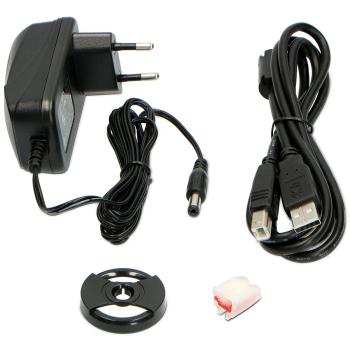 Plattenspieler mit eingebauten Lautsprechern USB-Codierung Grau