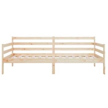 Tagesbett ohne Matratze 80x200 cm Massivholz Kiefer