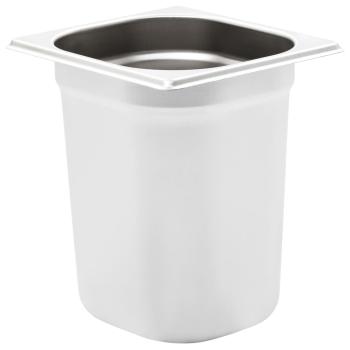 Gastronormbehälter 8 Stk. GN 1/6 200 mm Edelstahl