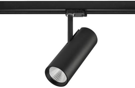 ARDEBO.de Brumberg LED-Schienenstrahler 230V AC, 50Hz, 23W, CRI > 90, 36°, 4000K, rund, schwarz (88393184)