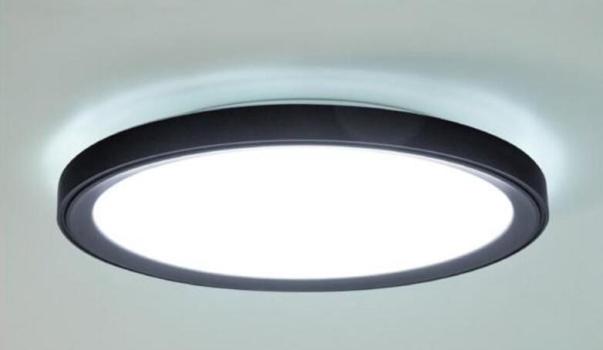 Brumberg SUNNY MIDI LED-Anbaudownlight, D=440mm, 230VAC, 50Hz, 110°, 40W, 3750lm, 3000K/4000K/6000K, direkt/indirekt, dimmbar Phasenabschnitt, schwarz matt (12209083)