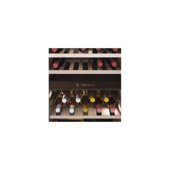 Haier HWS42GDAU1 Serie 7 Weinklimaschrank, 50 cm breit, 42 Standardweinflaschen, LED Beleuchtung, 2 Kühlzonen, schwarz