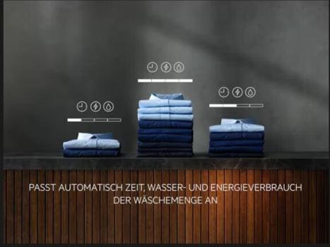 AEG LSR6FA70268 6000 ProSense SlimDesign 6 kg Frontlader Waschmaschine, 41,6 cm breit, 1200U/Min, ProSense, Schontrommel, Startzeitvorwahl, Anti-Allergie mit Dampf, weiß (914343129)