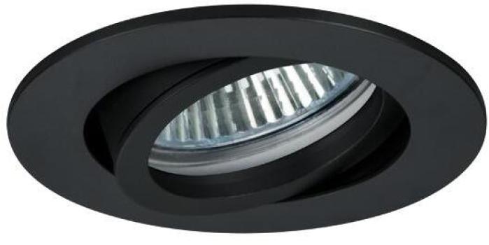ARDEBO.de Brumberg PAYTON-R LED-Einbaustrahler 350mA, 3W, 310 lm, 3000K, rund, schwenkbar, schwarz (12373083)