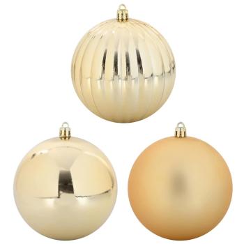 Weihnachtskugel-Set 4 pcs Gold
