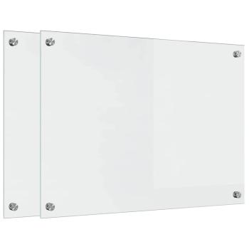 Küchenrückwand Transparent 70 x 50 x 0,8 cm Gehärtetes Glas