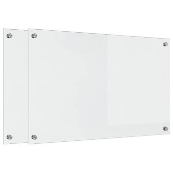 Küchenrückwand Transparent 80 x 50 x 0.8 cm Gehärtetes Glas