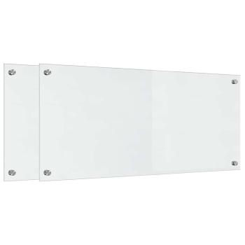Küchenrückwand Transparent 90 x 40 x 0,8 cm Gehärtetes Glas
