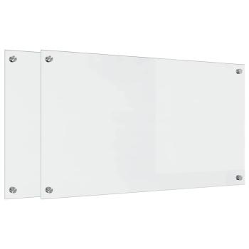 Küchenrückwand Transparent 90 x 50 x 0.8 cm Gehärtetes Glas