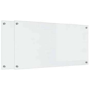 Küchenrückwand Transparent 100 x 50 x 0,8 cm Gehärtetes Glas