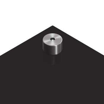 Küchenrückwand Schwarz 80 x 50 x 0.8 cm Gehärtetes Glas