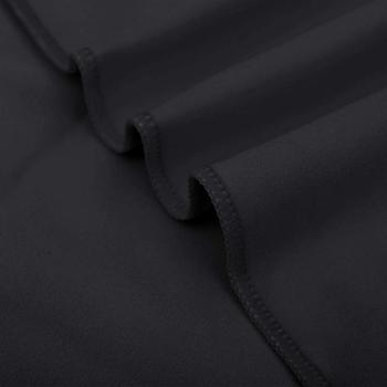 Sporthandtücher 2 pcs Schwarz 100 x 50 cm