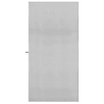 Sporthandtücher 2 pcs Grau 180 x 90 cm Polyester und Polyamid