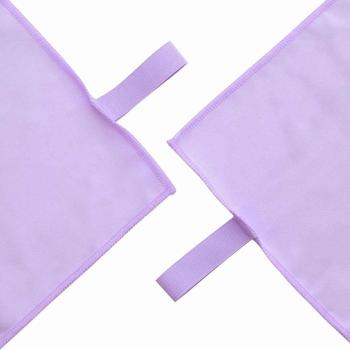 Sporthandtuch Set 3 pcs Lila Polyester und Polyamid