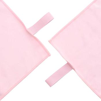Sporthandtuch Set 3 pcs Rosa Polyester und Polyamid
