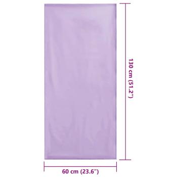 Außenstuhl Handtücher 2 pcs Lila 130 x 60 cm