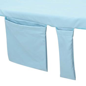 Sonnenliege-Tücher 2 pcs Blau 210 x 75 cm