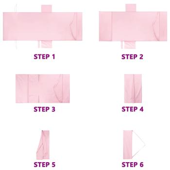 Sonnenliege-Tücher 2 pcs Rosa 210 x 75 cm