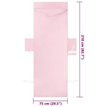 Sonnenliege-Tücher 2 pcs Rosa 210 x 75 cm