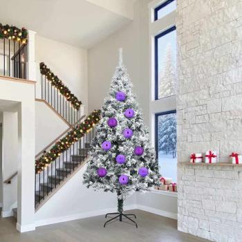 ARDEBO.de - Weihnachtskugel-Set 4 pcs Lila