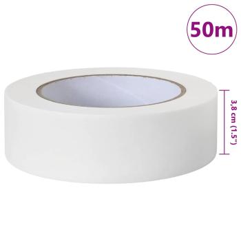 Malerklebebänder 12 pcs Weiß 38mm x 50m Papier
