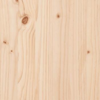 Tagesbett mit Schubladen Weiß 80x200 cm Kiefernholz