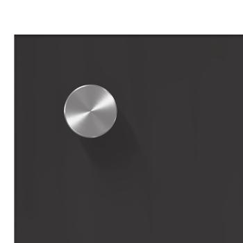 Küchenrückwand 2 pcs Dunkelgrau 100 x 50 cm Gehärtetes Glas