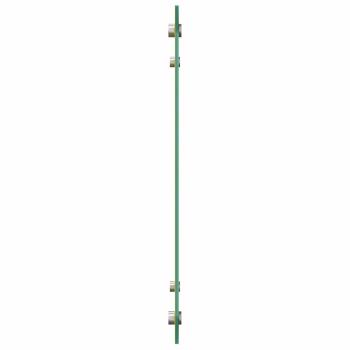 Küchenrückwand 2 pcs Gelb 70 x 50 cm Gehärtetes Glas