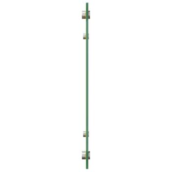 Küchenrückwand 2 pcs Gelb 100 x 40 cm Gehärtetes Glas