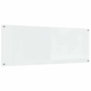 Küchenrückwand 2 pcs Transparent 110 x 40 cm Gehärtetes Glas