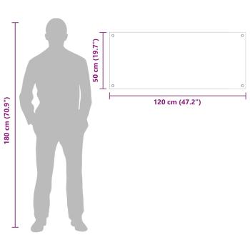 Küchenrückwand 2 pcs Hellgrau 120 x 50 cm Gehärtetes Glas
