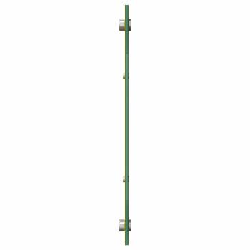 Küchenrückwand 2 pcs Gelb 120 x 40 cm Gehärtetes Glas
