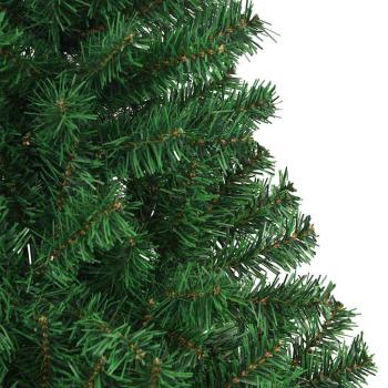 Künstlicher Weihnachtsbaum mit 300 LEDs mit Ständer Grün 180 cm