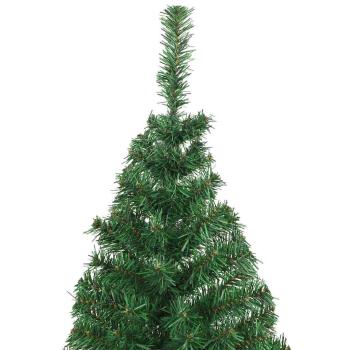 Künstlicher Weihnachtsbaum mit 300 LEDs mit Ständer Grün 180 cm