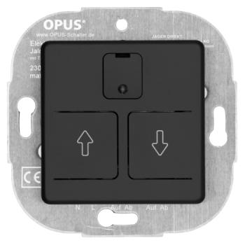 OPUS El.Rollladensch.24-auto,anthr. mit Abdeckung 230V, max. 750VA