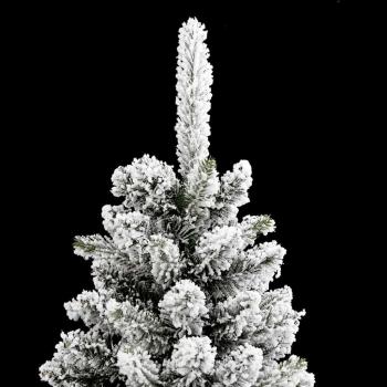 Künstlicher Weihnachtsbaum mit 150 LEDs Grün und Weiß 150 cm
