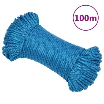 ARDEBO.de - Arbeitsseil Blau 3 mm 100 m Polypropylen