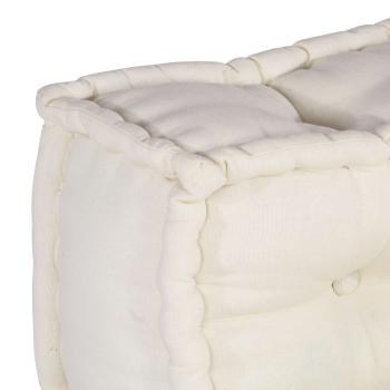 Modulares Sofa 3 pcs Creme 70 x 70 x 56 cm Stoff