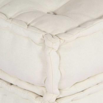 Modulares Sofa 2 pcs Creme 70 x 70 x 36 cm Stoff
