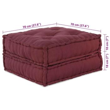Modulares Sofa 2 pcs Kastanienbraun 70 x 70 x 36 cm Stoff