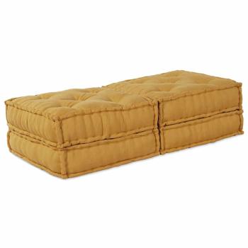 ARDEBO.de - Modulares Sofa 2 pcs Gelb 70 x 70 x 36 cm Stoff