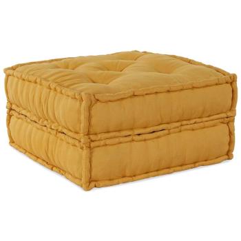 Modulare Sofagarnitur 2 Stk. Stoff Gelb 140 x 70 x 36 cm