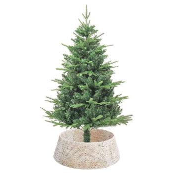 Weihnachtsbaumkragen Weiß 75 x 75 x 25 cm Wasserhyazinthe