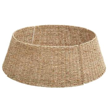 Weihnachtsbaumkragen Braun 75 x 75 x 25 cm das Seegras