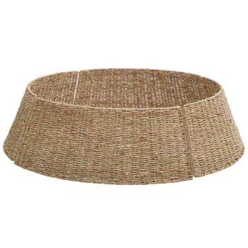 Weihnachtsbaumkragen Braun 105 x 105 x 28 cm das Seegras