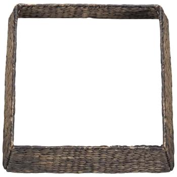 Weihnachtsbaumkragen Schwarz 70 x 70 x 28 cm Wasserhyazinthe