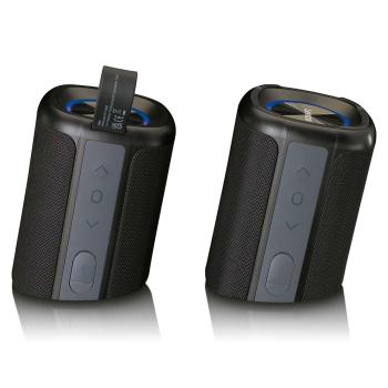 2-in-1 2x10W TWS Bluetooth® 5.0-Lautsprecher IPX7