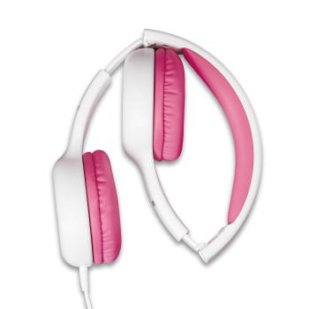 Kinderkopfhörer 85dB mit Aufklebern Pink