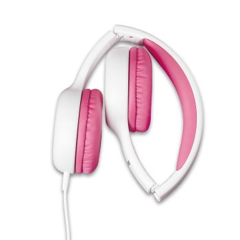 Kinderkopfhörer 85dB mit Aufklebern Pink